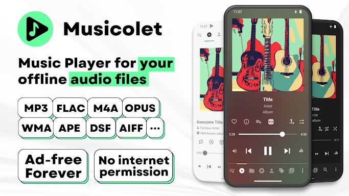 Musicolet Music Player screenshots