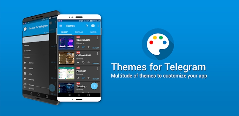 Themes for Telegram screenshots