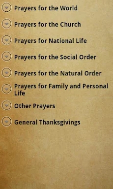 Daily Prayer book screenshots