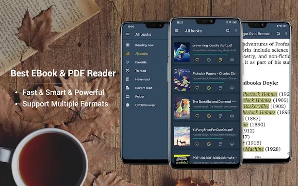 EBook Reader & PDF Reader screenshots