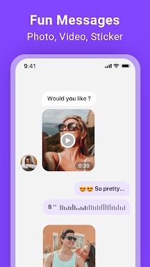 Dual Video Chat + Phone Number screenshots