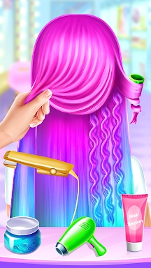 Fashion Braid Hair Salon Games screenshots