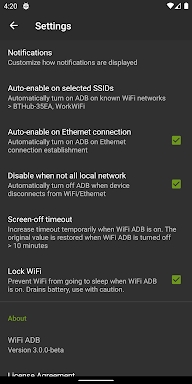 WiFi ADB - Debug Over Air screenshots
