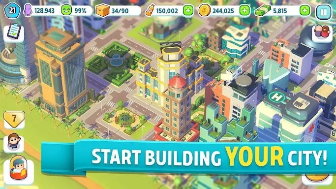 City Mania: Town Building Game screenshots