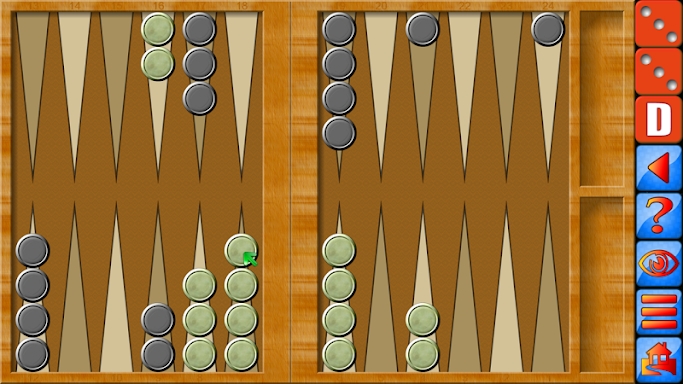 Backgammon V+ screenshots