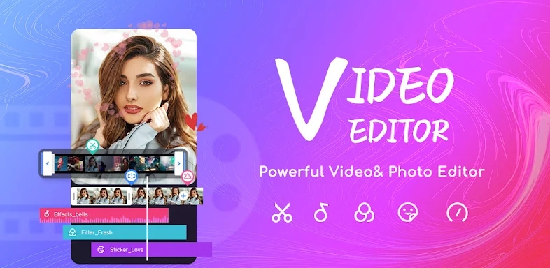 Cool Video Editor,Maker,Effect screenshots