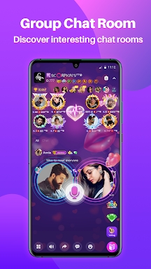 StarChat-Group Voice Chat Room screenshots