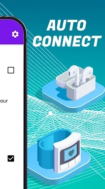 Bluetooth device auto connect screenshots