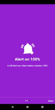 Battery 100% Alarm screenshots