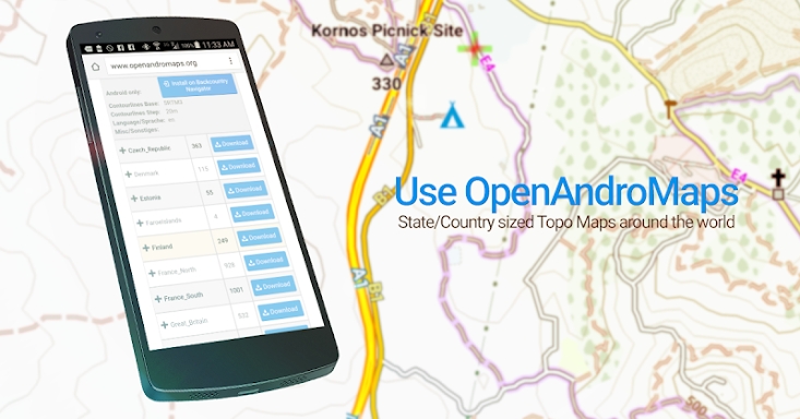 BackCountry Nav Topo Maps GPS  screenshots