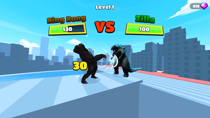 Kaiju Run - Dzilla Enemies screenshots