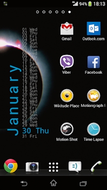 Calendar Widget - Monthly screenshots