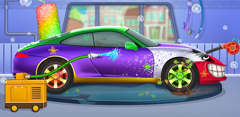 Superhero Car Wash Car Games screenshots