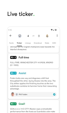 FotMob - Soccer Live Scores screenshots