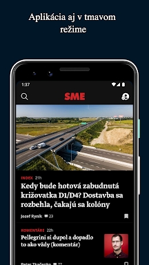 SME.sk screenshots