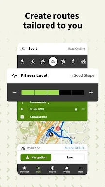 komoot - hike, bike & run screenshots