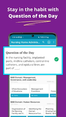 Nursing Home Administration screenshots