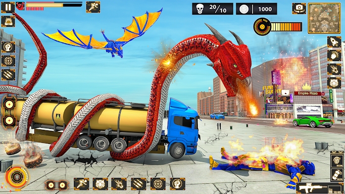 Snake Car Robot Transformation screenshots