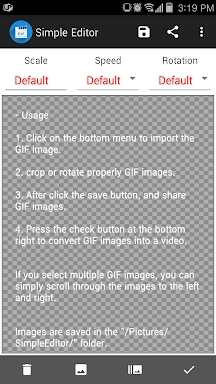 GIF Editor - Crop And Resize screenshots