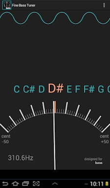 Fine Bass Tuner - Chromatic screenshots