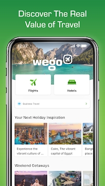 Wego - Flights, Hotels, Travel screenshots
