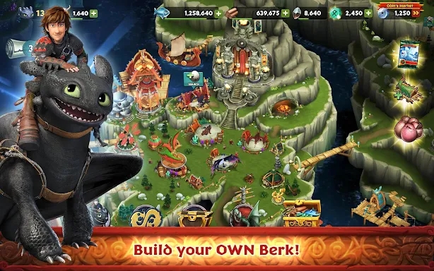 Dragons: Rise of Berk screenshots
