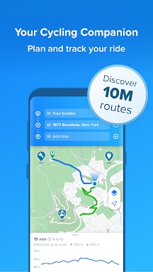 Bikemap: Cycling Tracker & Map screenshots