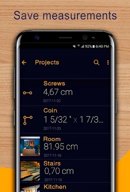 Ruler App: Camera Tape Measure screenshots