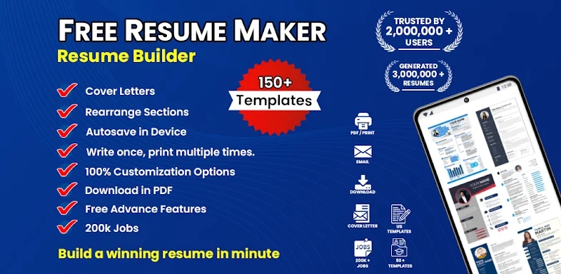 Resume Builder & CV Maker screenshots