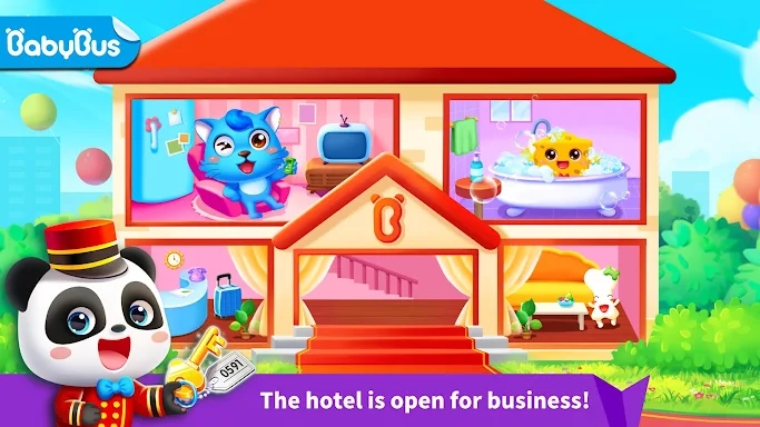 Little Panda Hotel Manager screenshots