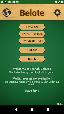 French Belote screenshots