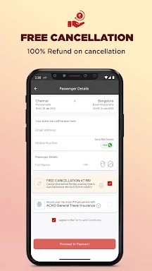 AbhiBus Bus Ticket Booking App screenshots