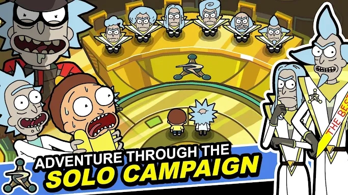Rick and Morty: Pocket Mortys screenshots