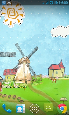 Cartoon windmill wallpaper screenshots