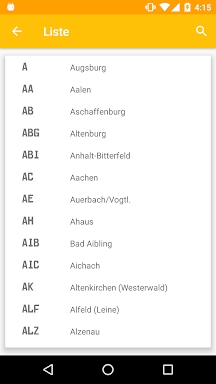 German License Plates screenshots