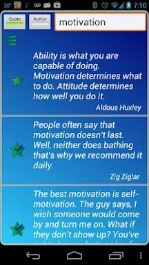 Motivational Quotes screenshots