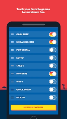 Official NY Lottery screenshots
