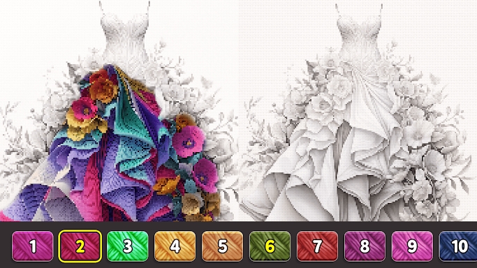 Cross Stitch: Color by Number screenshots