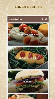 Lunch Recipes screenshots