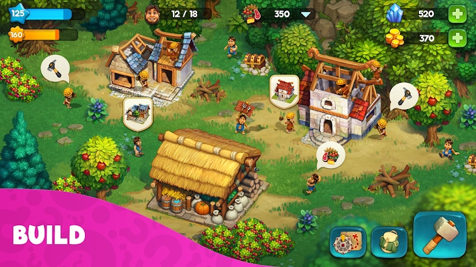 The Tribez: Build a Village screenshots