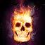 Fire Skulls Live Wallpaper icon