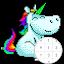 Unicorn Art Pixel - Color By Number icon