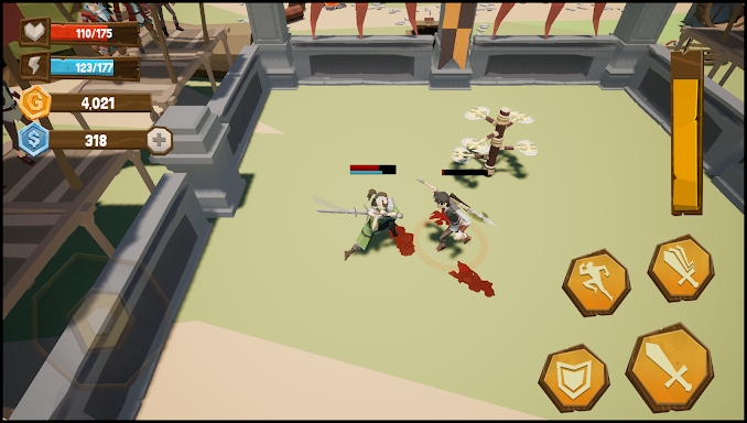 Sword of Glory Roguelite Slash screenshots
