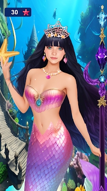Mermaid Princess dress up screenshots