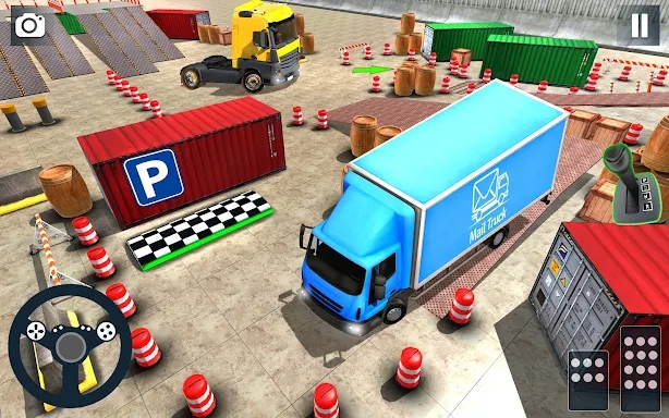 Hard Truck Parking Truck Games screenshots
