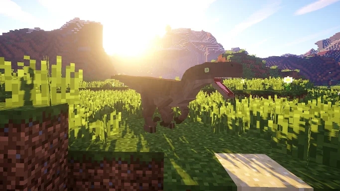 Jurassic Mods for Minecraft PE screenshots