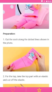 How to make doll things screenshots