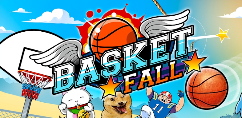 Basket Fall screenshots