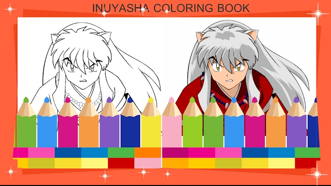 Inuyasha Coloring Book screenshots