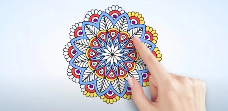 Mandala coloring book adults screenshots